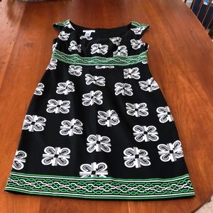 Geometric sheath dress